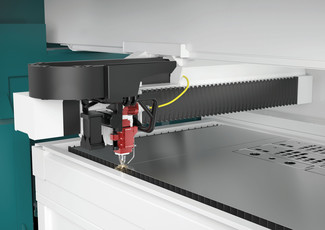 Airplane structure L3 fiber laser