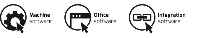 Salvagnini three-levels  software: machine office integration